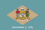 Flag of Delaware, United States