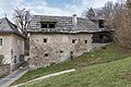 English: Farm building at the folwark Deutsch: Wirtschaftsgebäude vom Vorwerk