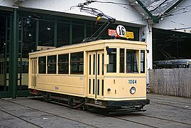 1064 ATB Standard tram built 1934 at MTUB Woluwe