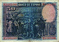 Verso 50 Pesetas (1928)