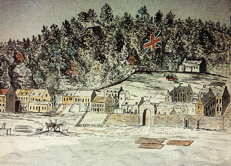 File:Montréal, vers 1800. Lancienne ville, depuis le fleuve Saint-Laurent. (6800600558).jpg