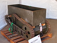 "Jeffrey The Robot" at the Australian War Memorial's "Big Things on Display" open day