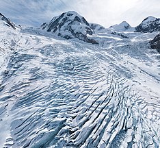 Grenzgletscher VS (Februar 2023)