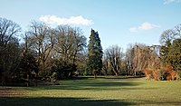 Vue du jardin Vauban à Lille