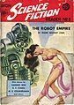 3: "The Robot Empire" by Frank Belknap Long, and other stories (1952)