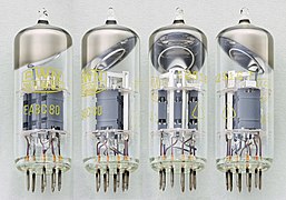 EABC80 triple diode-triode vacuum tube