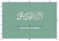 Flag of Saudi Arabia (construction sheet).svg