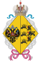Lesser arms of Charlotte von Württemberg (1807-1873)