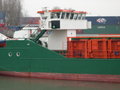 Bridge of a low air draught river bulker