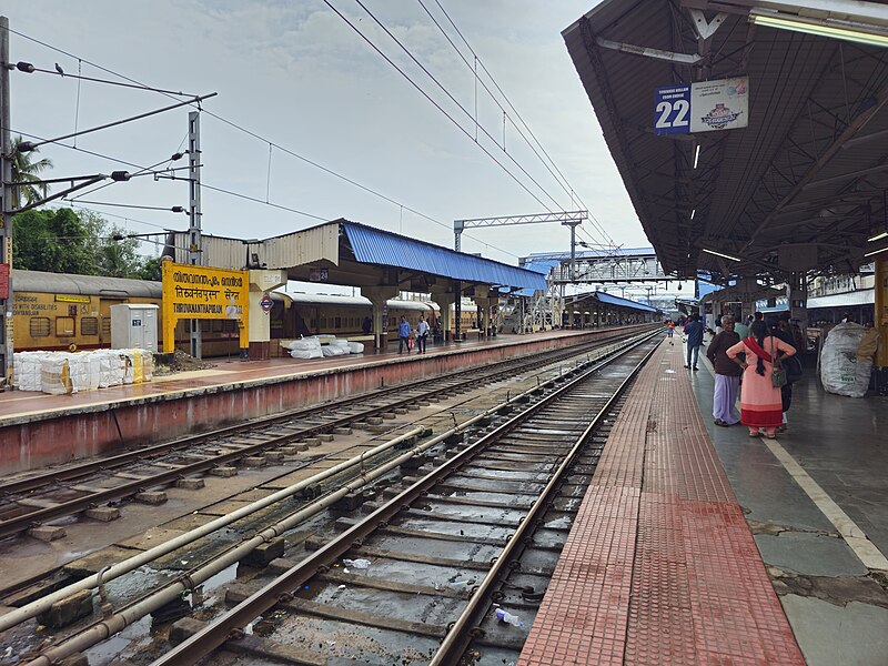 File:Thiruvananthapuram Central Railway Station 2024.jpg
