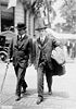 With John D. Rockefeller, Jr., 1915.