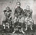 Prince Chulalongkorn and younger brothers