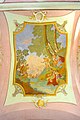English: Ceiling rococo fresco in the castle chapel Deutsch: Rokoko Decken-Fresko in der Schlosskapelle