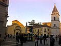 Matteotti Circus with the Lombard church of Santa Sofia