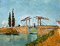 The drawbridge. May 1888. oil on canvas medium QS:P186,Q296955;P186,Q12321255,P518,Q861259 . 49.5 × 64.5 cm. Cologne, Wallraf-Richartz-Museum.