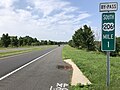 File:2021-07-19 10 44 00 View south along U.S. Route 206 Bypass (Hillsborough Bypass-Peter J Biondi Memorial Bypass) just south of Homestead Road in Hillsborough Township, Somerset County, New Jersey.jpg