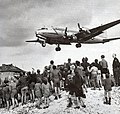 1948 – Start of the w:Berlin Blockade. The Soviet Union makes overland travel between the West with w:West Berlin impossible