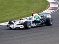 Button testing at Silverstone