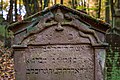 Waibstadt - Jüdischer Friedhof - mittlerer Teil - Symbol Löwen und Levitenkanne
