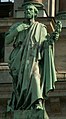 Statue of Apostle Peter on the St.Isaac cathedral in Saint Petersburg, Russia