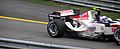 CHEERIO!, TCHAU!, ADIOS!, SALUT!, ...: Anthony Davidson's third car with messages of separation from BAT at the 2006 Brazilian GP