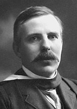 Ernest Rutherford, called the "father" of nuclear physics