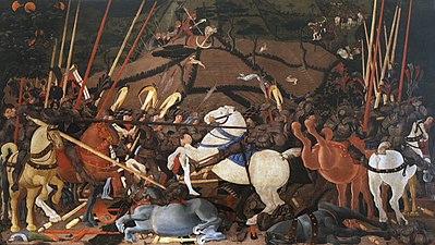 La battaglia di San Romano, Paolo Uccello
