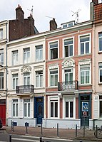 Maisons jumelles, rue des Pyramides à Lille