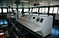 bridge of the French nuclear aircraft carrier Charles de Gaulle