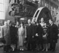 Chinese Minister Chiang Tso-pin and entourage visiting AEG in 1928