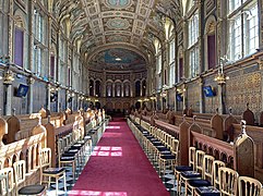 Interior of the chapel