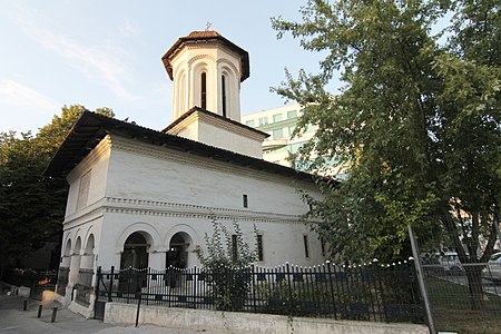 Română: Biserica „Răzvan”, Str. Biserica Răzvan nr. 3, monument istoric B-II-m-B-18158.01