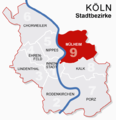 map of Köln-Mülheim