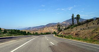 Amasya-Erzincan road