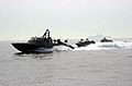 NAVY SEALS Naval Special Warfare Combatant-craft, rigid hull inflatable boats (RHIB) and Mark V Special Operations Craft