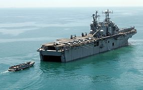 Amphibious assault ship USS Belleau Wood