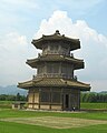 The Kukuchi Castle Drum Tower, rebulit in 1999 鞠智城（くくちじょう）の八角形鼓楼（1999年復元）