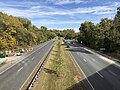 File:2019-10-19 11 25 47 View north along Virginia State Route 20 (Scottsville Road) from the overpass for Interstate 64 in Oak Hill, Albemarle County, Virginia.jpg