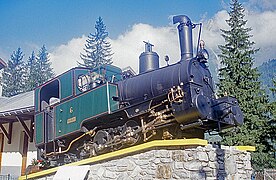 2-4-2T rack loco No 6 at Chamonix