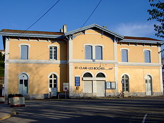 Saint-Clair-Les Roches station (Isère)