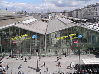 Gare du Nord, Paris, new part