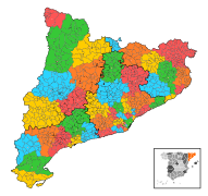 Judicial districts of Catalonia
