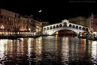 The Moon from Venice