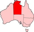 Map Northern Territory