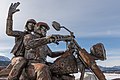 * Nomination Steel monument of a biking couple on a Harley-Davidson Fat Bob at a roundabout on Rosental Strasse in Faak am See, Finkenstein, Carinthia, Austria -- Johann Jaritz 02:42, 6 August 2021 (UTC) * Promotion  Support Good quality. --Knopik-som 02:45, 6 August 2021 (UTC)