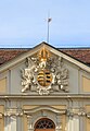 * Nomination Gable on the Picture Gallery of Ludwigsburg Palace with the coat of arms of the Kingdom of Württemberg, Ludwigsburg, Baden-Württemberg, Germany --Llez 05:48, 13 January 2024 (UTC) * Promotion  Support Good quality. --JoachimKohler-HB 06:28, 13 January 2024 (UTC)