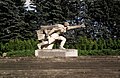 Polski: Cmentarz Armii Czerwonej. Čeština: Hřbitov Rudé armády. English: Red Army cemetery.