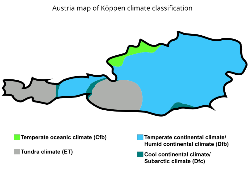 File:Austria map of Köppen climate classification.svg