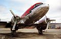 DC-3 on the ground