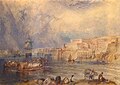 Turner's depiction of the Grand Harbour, National Museum of Fine Arts